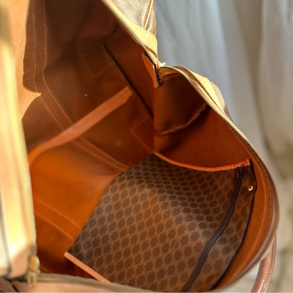 🍦SUNDAE SPRING SALE🍦Vintage Celine Luggage 50cm Travel Duffle / Celine Keepall - Picture 15 of 16